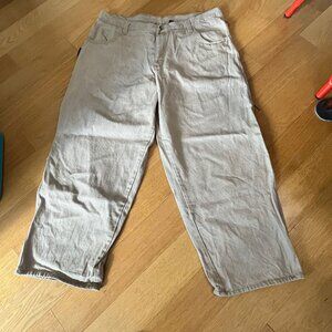 Vintage‎ INTERSTATE Y2K 90's Men's Cream Denim Size 44 X 32